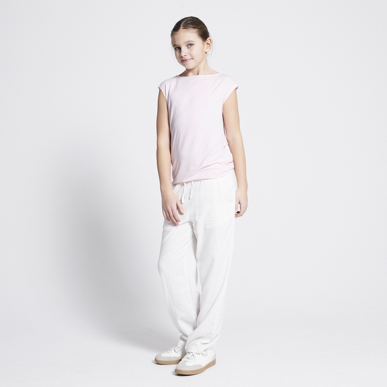 Soft feel top "Livia star" Soft Pink